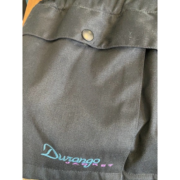 durango ski jacket thor explore vintage 80s 90s vest zip off arms XL black green - Picture 9 of 10